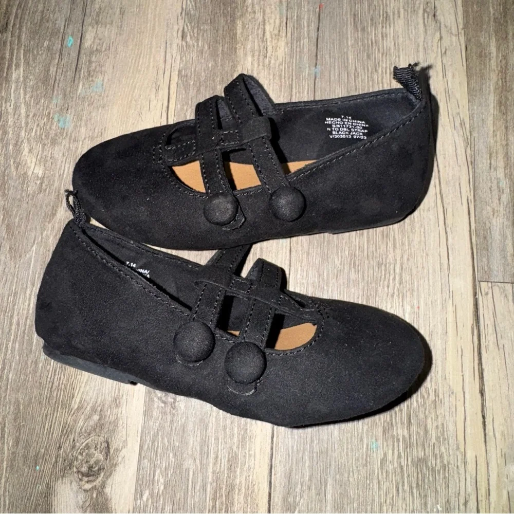 Old Navy Kids Black Slip-on Flats